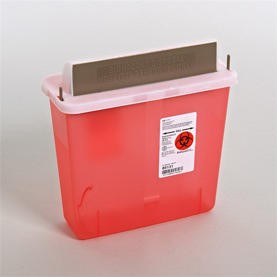 Kendall Healthcare 85131 SharpStar Sharps Container Mailbox Style 5 Quart Kendall Healthcare 85131 SharpStar Sharps Container Mailbox Style 5 Quart